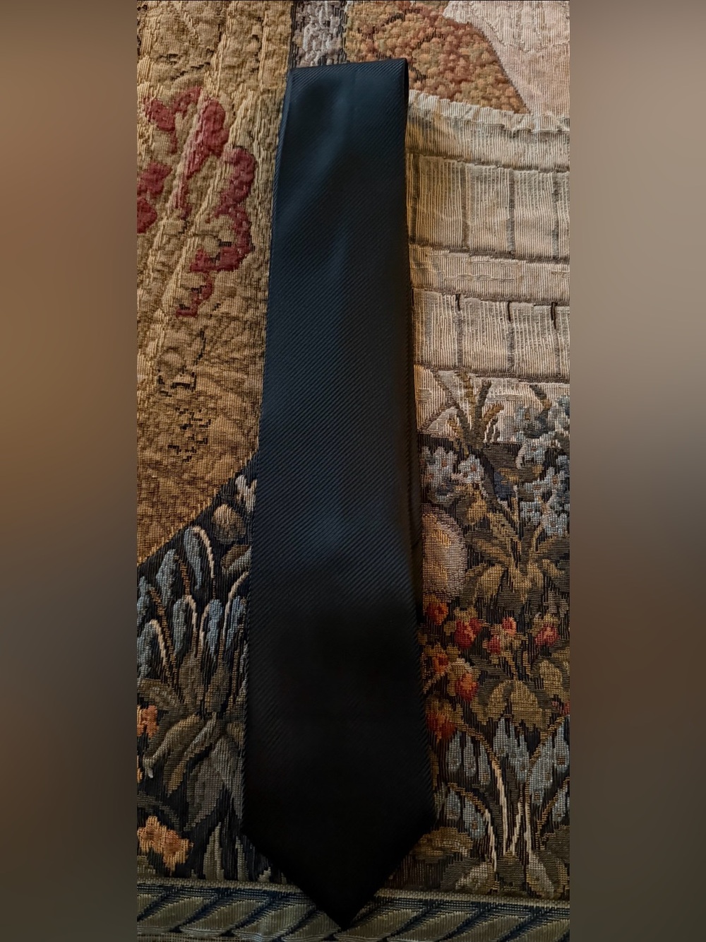 Classic Black Geoffrey Beene Men's Tie